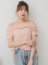 Emsexcite/エムズエキサイト ems excite レース付きドロストオフショルCT/508236244
