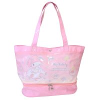 cinemacollection/シネマコレクション cinemacollection マイメロディ プールバッグ ポケット付きビニールトート 2層式 サンリオ ケイカンパニー ビーチバッグ 海/508236678