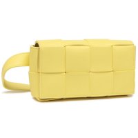 BOTTEGA VENETA/ボッテガヴェネタ BOTTEGA VENETA ボディバッグ ミニ カセット ミニバッグ ベルトバッグ イエロー レディース BOTTEGA VENETA 66/508236864