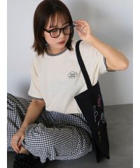 ehka sopo/ラインリブTシャツ/508236913