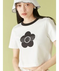 LILY BROWN/【LILY BROWN×MARY QUANT】グリッターロゴリンガーTシャツ/508236995