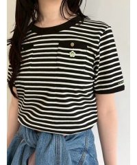 LILY BROWN/【LILY BROWN×MARY QUANT】ポケットリンガーTシャツ/508236996