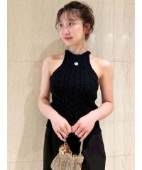 LILY BROWN/【LILY BROWN×MARY QUANT】デイジー刺繍アメスリケーブルニット/508237005