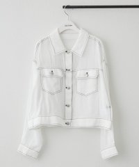 NICE CLAUP/OLIVE des OLIVE OUTLET/配色ステッチGジャン/508237191