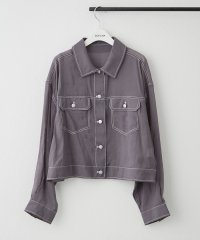 NICE CLAUP/OLIVE des OLIVE OUTLET/配色ステッチGジャン/508237191