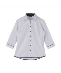 TOKYO SHIRTS/トーキョーシャツ TOKYO SHIRTS 【透け防止】 スキッパー 七分袖 形態安定 レディースシャツ/508237209