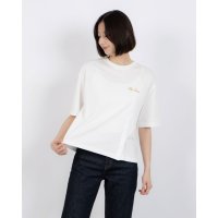 BRODIAEA/ブローディア BRODIAEA テープリボンスリット半袖Tシャツ/508237269