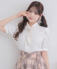 ROJITA/ロジータ ROJITA チュールフリルネクタイブラウス/508237302