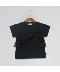 branshes/【b.+A】金子綾/リボンドッキング半袖Tシャツ/508237401