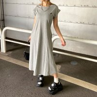 non-hedge/ノンヘッジ non－hedge ロゴ刺繍Tワンピース/508237738