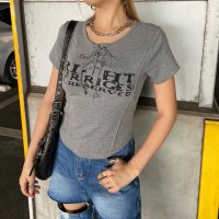 non-hedge/ノンヘッジ non－hedge レースアップ切替ロゴトップス/508237739
