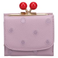 perche/ペルケ perche 財布 三つ折り財布 ミニ財布 レディース 本革 がま口 ドット ブルー グリーン イエロー ゴールド シルバー 08－06－03562/507980392