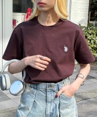 US POLO ASSN/ユーエスポロアッスン U.S. POLO ASSN. ◎SETUP7別注◎ワンポイント ポニー 刺繍 Tシャツ ユニセックス 半袖/508076286
