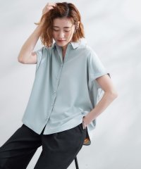 grove/【雑誌掲載】お手入れ楽ちんが嬉しい機能付き！大人のキレイとろみシャツ/508152562