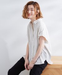 grove/【雑誌掲載】お手入れ楽ちんが嬉しい機能付き！大人のキレイとろみシャツ/508152562