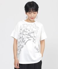 EVEX by KRIZIA/【SANYO Style EDITION掲載】【接触冷感】【ウォッシャブル】パンサーエンブロイダリープルオーバーカットソー/508167339