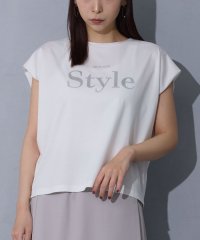 NICOLE white/プリントTシャツ/508206437