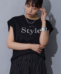 NICOLE white/プリントTシャツ/508206437