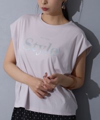 NICOLE white/プリントTシャツ/508206437
