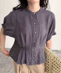 fredy emue/クロップドハーフスリーブブラウス/508217771