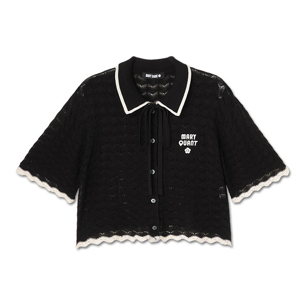 マリークワント MARY QUANT レトロロゴクロッシェポロ