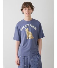 GELATO PIQUE HOMME/【HOMME】キャットワンポイントTシャツ/508237637