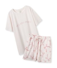 gelato pique/【接触冷感】モチーフ4柄ワンポイントTシャツ&ショートパンツセット/508237651