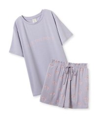 gelato pique/【接触冷感】モチーフ4柄ワンポイントTシャツ&ショートパンツセット/508237651