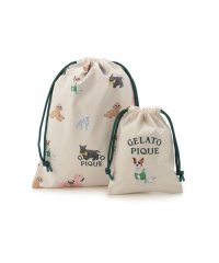 gelato pique/SUMMER DOG柄巾着セット/508237656