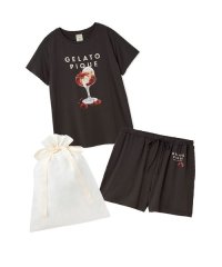 gelato pique/【ラッピング済み】COOLレーヨンデザートロゴTシャツ&ショートパンツSET/508237659