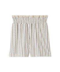 SNIDEL HOME/ストライプカットショートパンツ/508237676