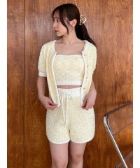 SNIDEL HOME/ツイードニットショートパンツ/508237705