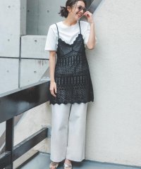 N Natural Beauty Basic/カギアミ風ニットビスチェ/508238322
