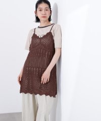 N Natural Beauty Basic/カギアミ風ニットビスチェ/508238322