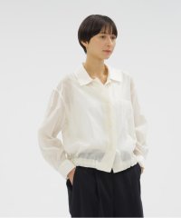 MARGARET HOWELL/SHEER COTTON SILK SHIRT/508238331