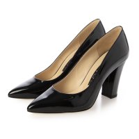COMEX/コメックス COMEX ヒール9cm チャンキーヒール ポインテッドトゥ 本革 パンプス/508238528