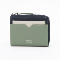  NINA NINA RICCI/ニナ ニナ リッチ NINA NINA RICCI タングラムパース L字ファスナー折財布［35－3009］/508238589