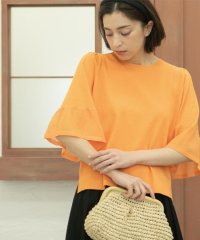 OPAQUE.CLIP/《5色展開》シアーフレアスリーブニット【洗濯機洗い可】/508238658