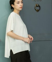 OPAQUE.CLIP/《5色展開/S－LLサイズ》リラクシーメッシュニット【洗濯機洗い可】/508238659