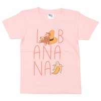 cinemacollection/シネマコレクション cinemacollection おさるのジョージ 子供用Tシャツ キッズT－SHIRTS バナナ キッズ120 スモールプラネット 半袖 /508238726