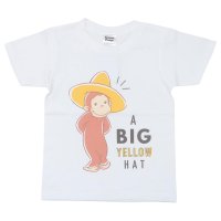 cinemacollection/シネマコレクション cinemacollection おさるのジョージ 子供用Tシャツ キッズT－SHIRTS 黄色い帽子 キッズ120 スモールプラネット 半/508238728