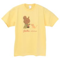 cinemacollection/シネマコレクション cinemacollection くまのがっこう Tシャツ T－SHIRTS ジャッキーとねこ Lサイズ スモールプラネット 半袖 コレクシ/508238746