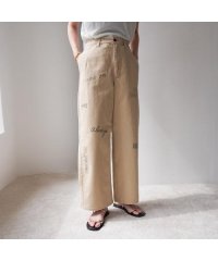 Le Melange/ル・メランジュ Le Melange Le Melange チノパンツ 8523507 コットンツイル ワイド/508238874