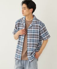 SHIPS Colors  MEN/SHIPS Colors: 〈洗濯機可能〉 カラミ チェック オープンカラー シャツ/508238973