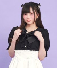 Secret Honey/シークレットハニー Secret Honey レースアップうさ耳半袖ブラウス/508239247