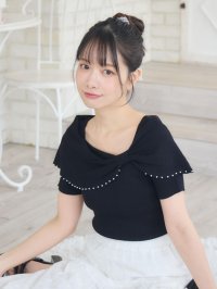Emsexcite/エムズエキサイト ems excite パール付きフロントリボンNT/508239366