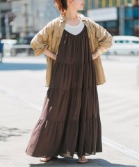 Spick & Span/HYU 楊柳ティアードワンピース/508239619