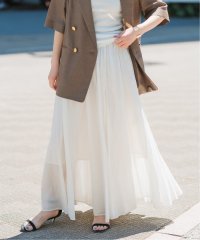Spick & Span/HYU ギャザーフレアスカート/508239629