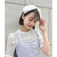 F.i.n.t/フィント F i.n.t ビッグチュール多重リボンカチューシャ/508239637