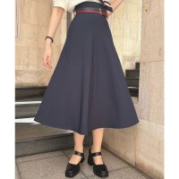 an another angelus/アンアナザーアンジェラス an another angelus 楽天ガールズアワード 【モデル着用商品】【洗える】ダブルベルトサマーツイードフレアースカート/508239640